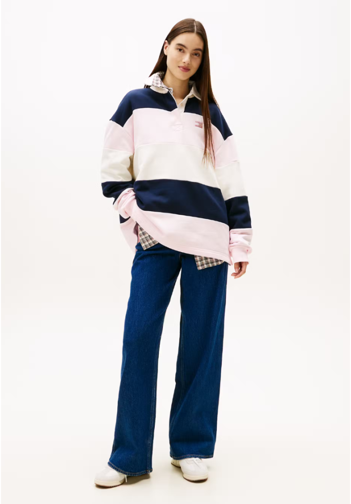 POLO BADGE STRIPE RUGBY | TOMMY HILFIGER