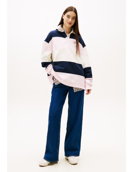 POLO BADGE STRIPE RUGBY | TOMMY HILFIGER