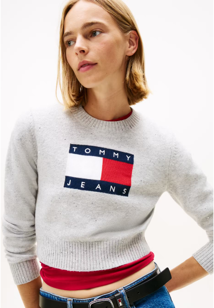 JERSEY SPARKLE FLAG | TOMMY HILFIGER