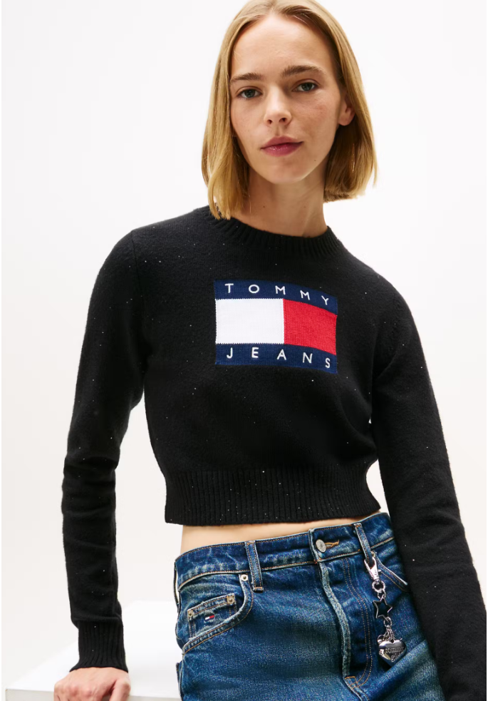 JERSEY SPARKLE FLAG | TOMMY HILFIGER