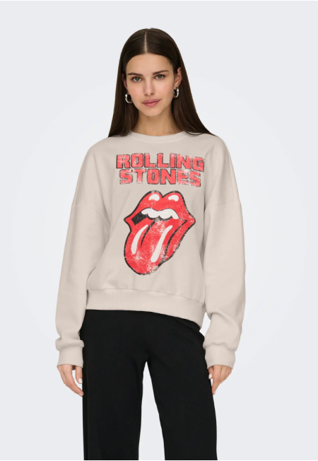 SUDADERA ROLLING STONES | ONLY