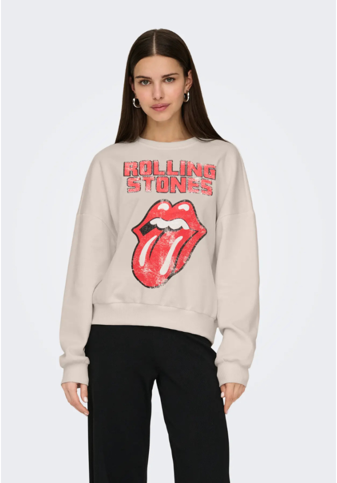 SUDADERA ROLLING STONES | ONLY