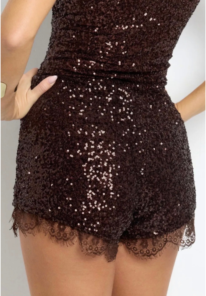 SHORT LENTEJUELAS | BOTTINA