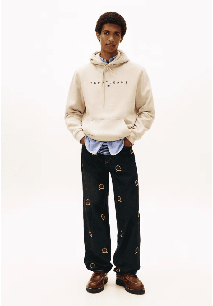 SUDADERA LINEAR LOGO | TOMMY HILFIGER