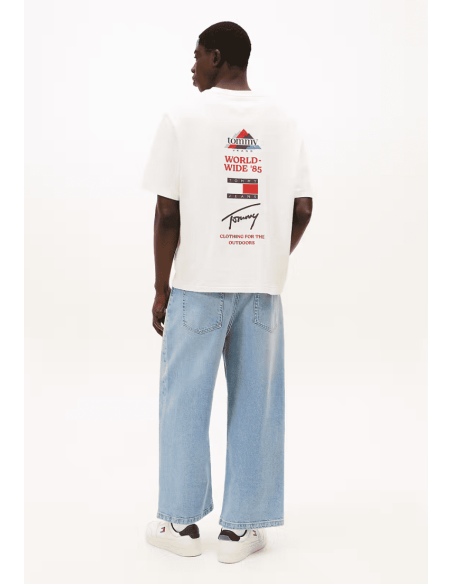 CAMISETA PEAKS BACKPRINT | TOMMY HILFIGER