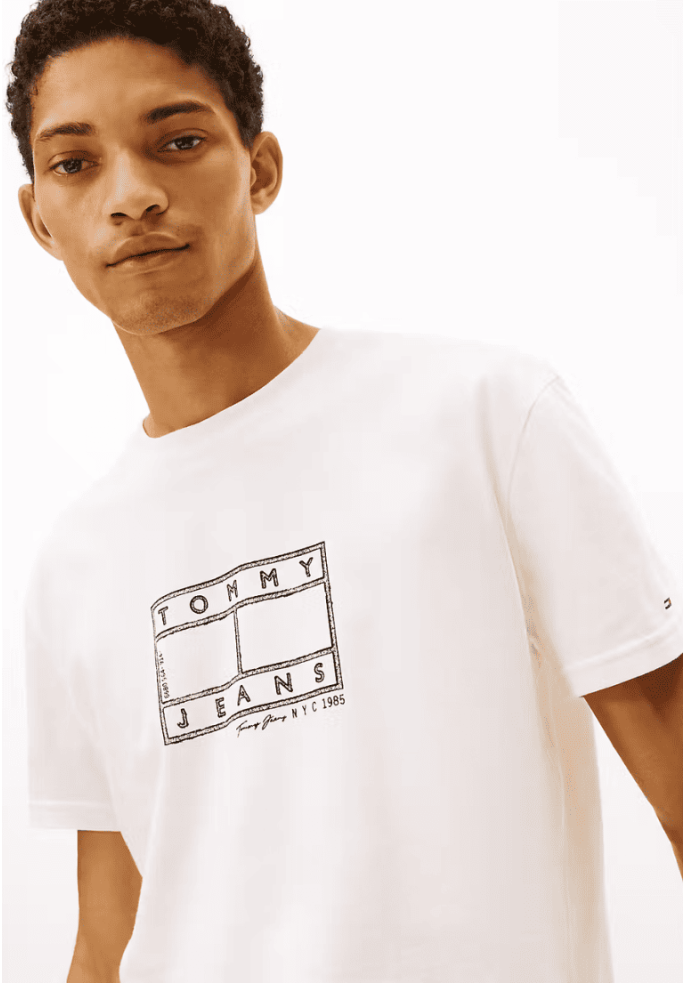 CAMISETA CENTER FLAG | TOMMY HILFIGER