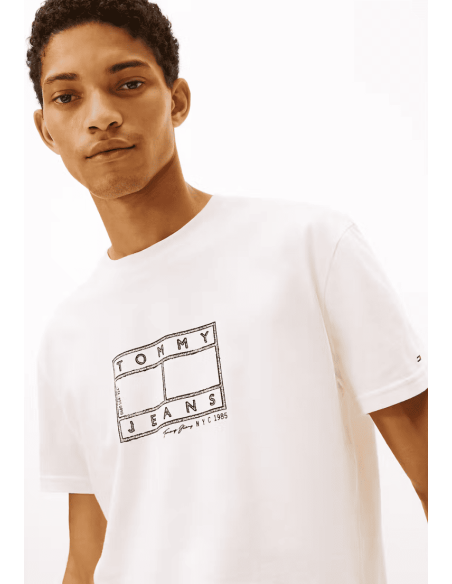 CAMISETA CENTER FLAG | TOMMY HILFIGER