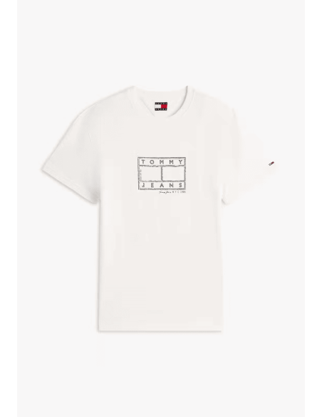 CAMISETA CENTER FLAG | TOMMY HILFIGER