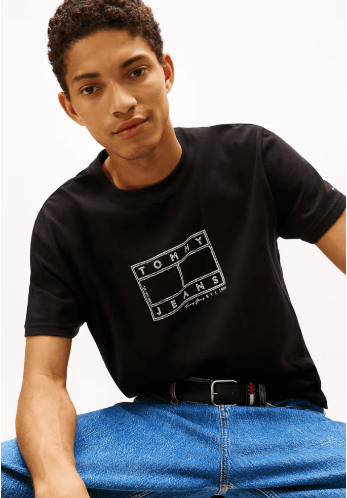 CAMISETA CENTER FLAG | TOMMY HILFIGER