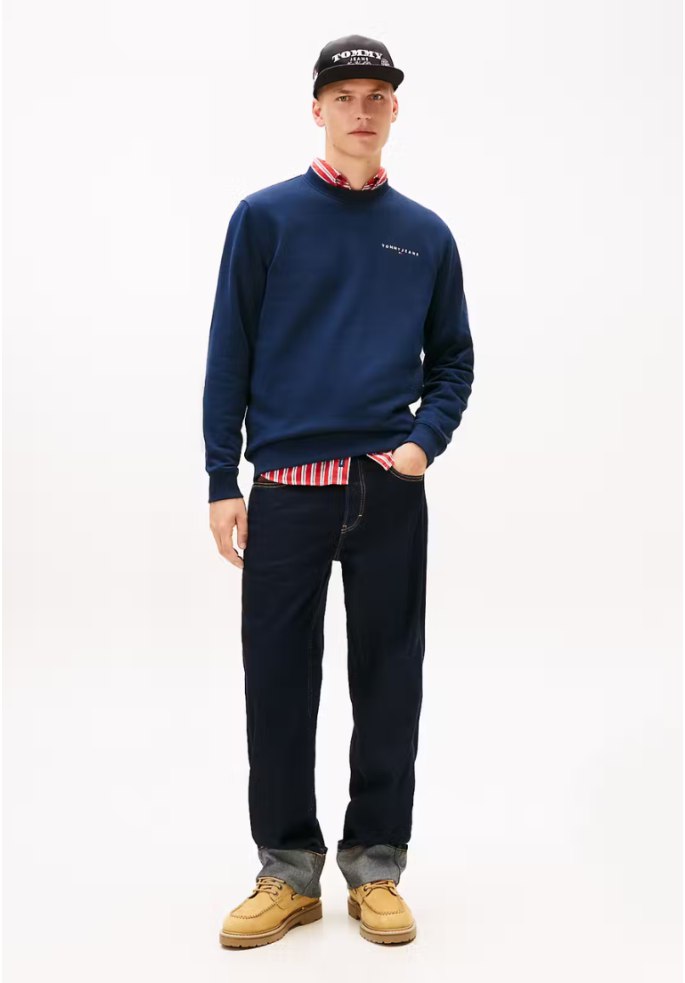 SUDADERA LINEAR CREW | TOMMY HILFIGER