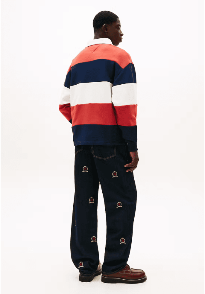 POLO BADGE STRIPE RUGBY | TOMMY HILFIGER