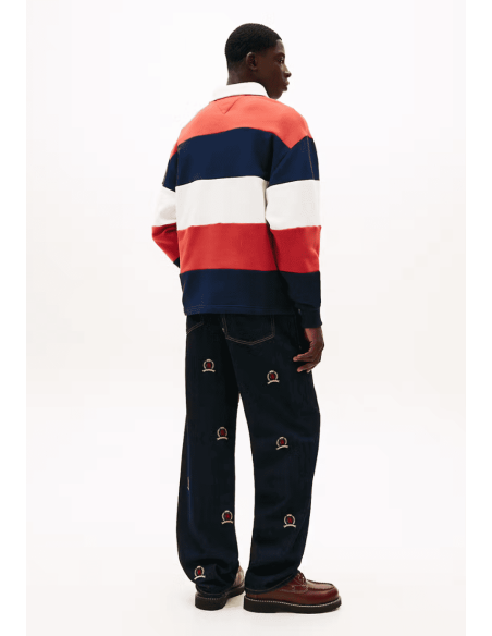 POLO BADGE STRIPE RUGBY | TOMMY HILFIGER