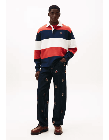 POLO BADGE STRIPE RUGBY | TOMMY HILFIGER