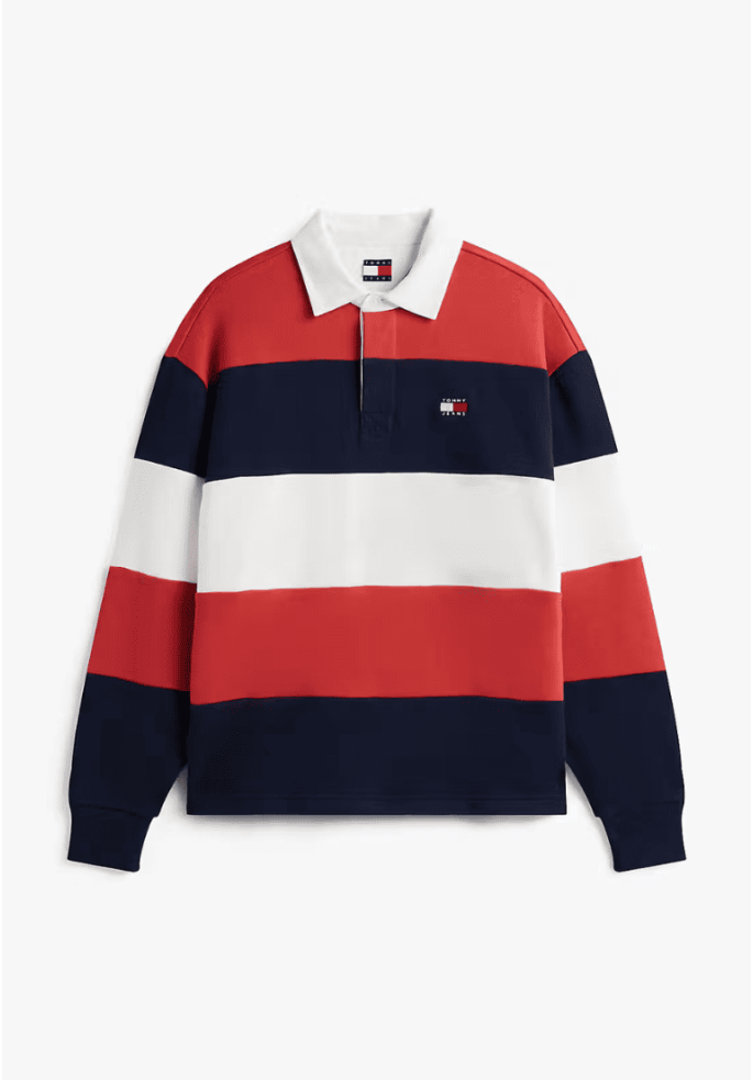 POLO BADGE STRIPE RUGBY | TOMMY HILFIGER