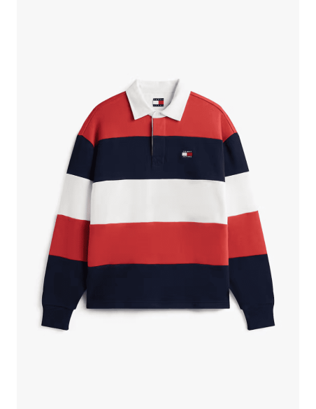 POLO BADGE STRIPE RUGBY | TOMMY HILFIGER