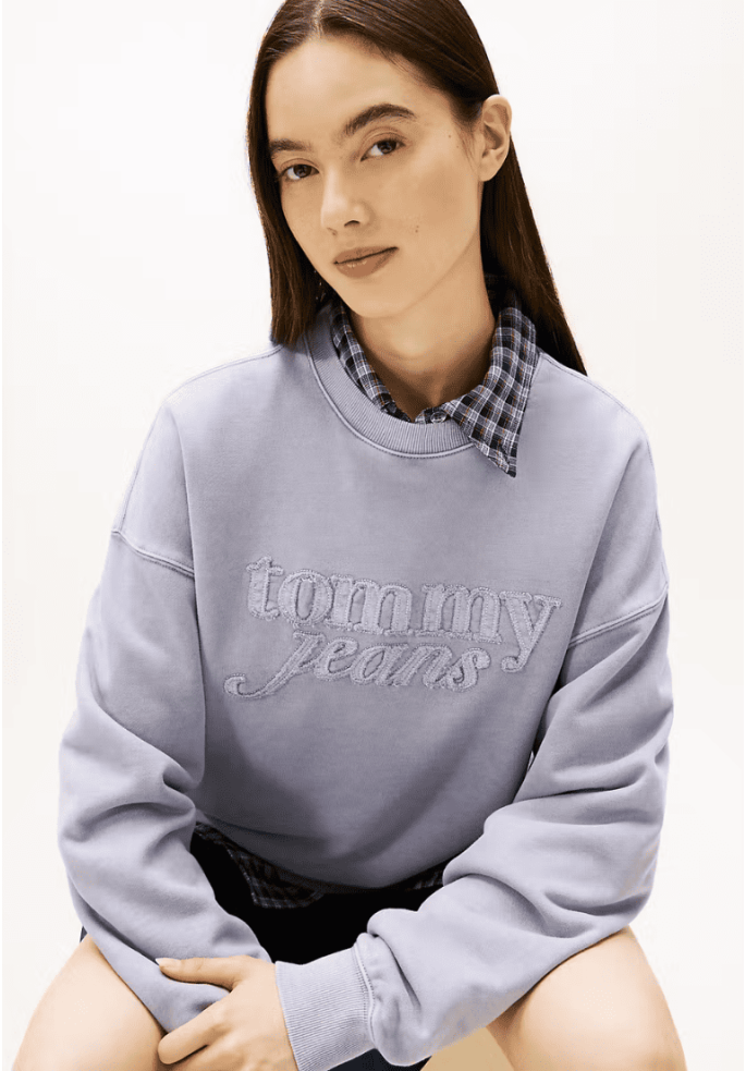 SUDADERA SCRIPT CREW | TOMMY HILFIGER