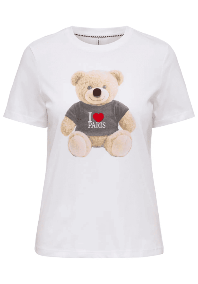 CAMISETA TEDDY LIFE | ONLY