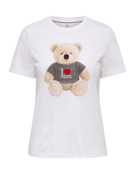 CAMISETA TEDDY LIFE | ONLY