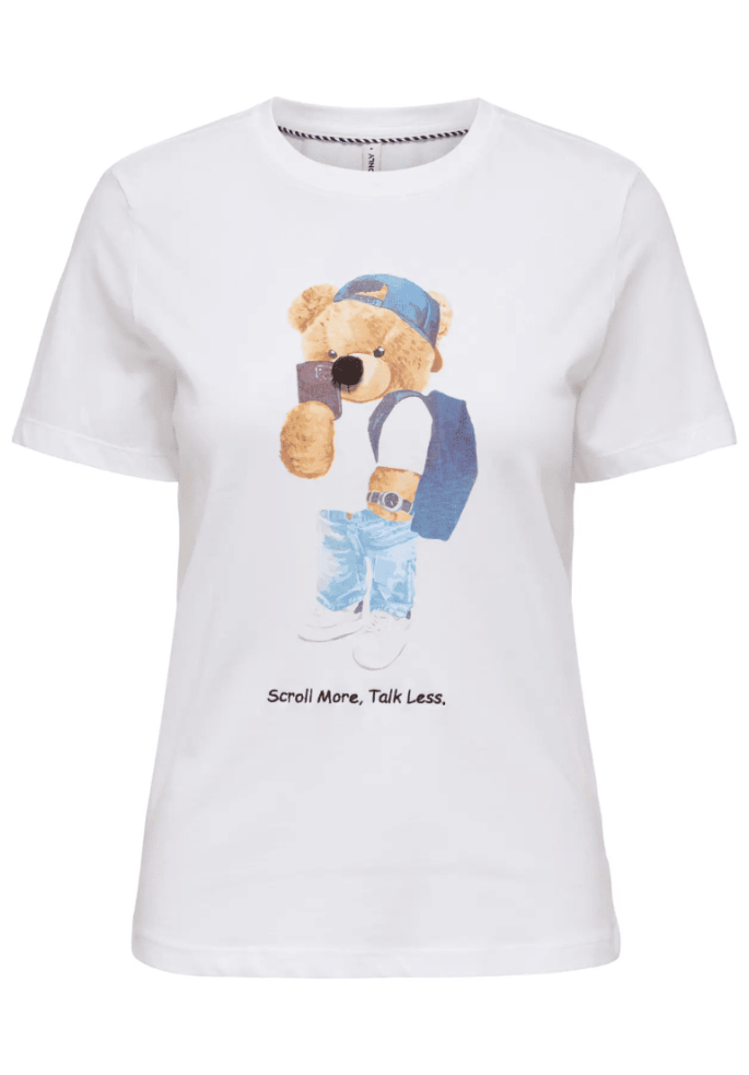 CAMISETA TEDDY LIFE | ONLY