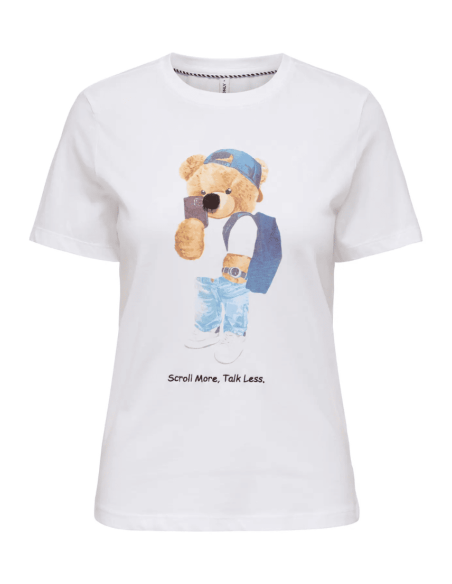 CAMISETA TEDDY LIFE | ONLY