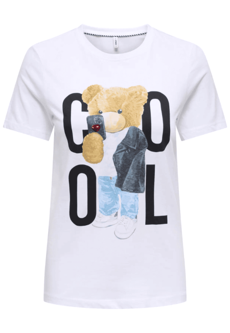 CAMISETA TEDDY LIFE | ONLY