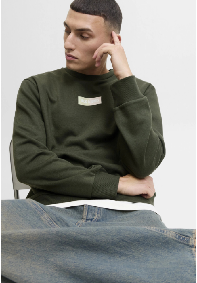 SUDADERA PAN SWEAT | JACK & JONES