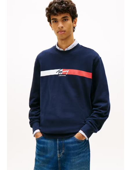 SUDADERA SIGN STRIPE | TOMMY HILFIGER
