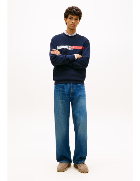 SUDADERA SIGN STRIPE | TOMMY HILFIGER