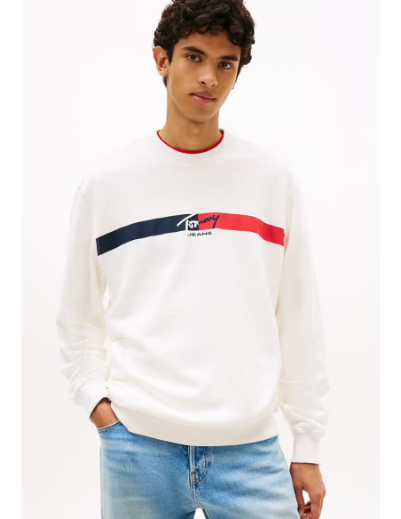 SUDADERA SIGN STRIPE | TOMMY HILFIGER