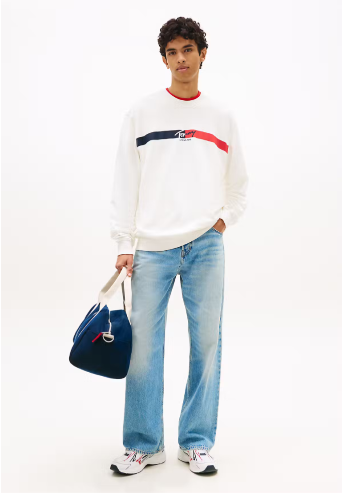 SUDADERA SIGN STRIPE | TOMMY HILFIGER