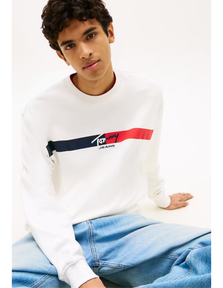SUDADERA SIGN STRIPE | TOMMY HILFIGER