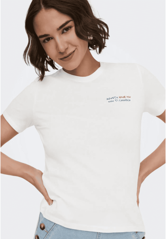 CAMISETA MIRA LIFE | ONLY