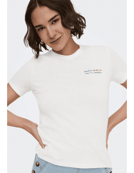 CAMISETA MIRA LIFE | ONLY