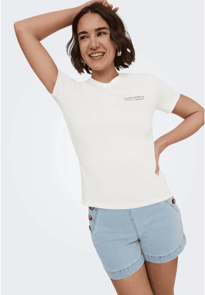 CAMISETA MIRA LIFE | ONLY