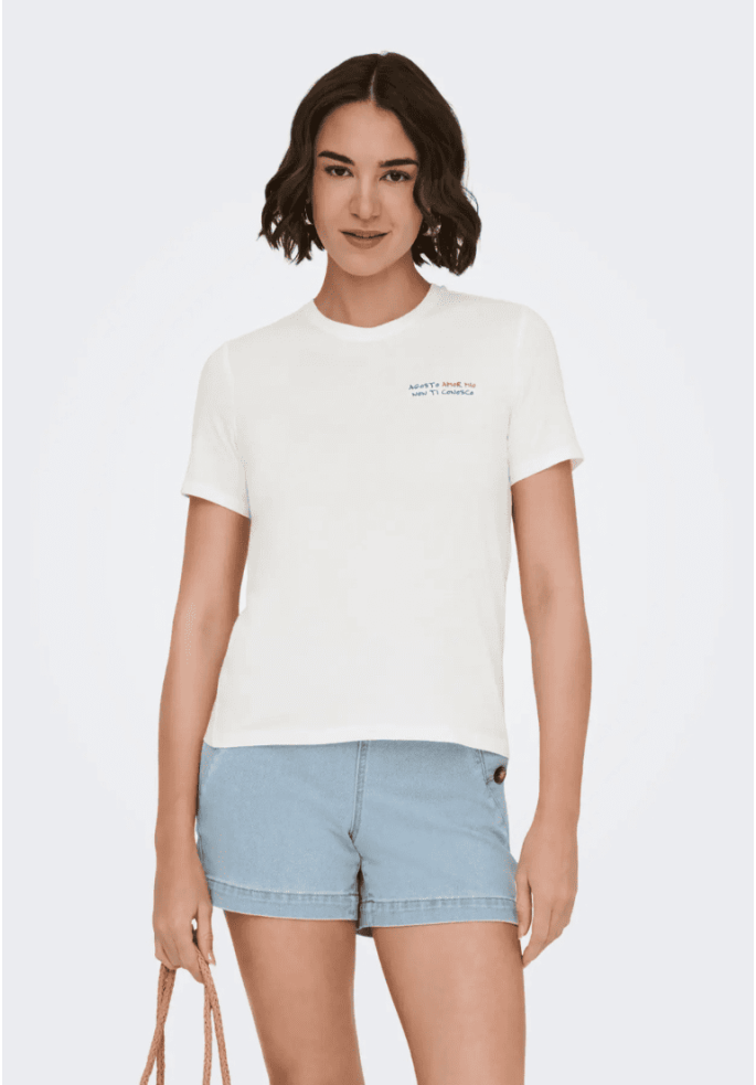 CAMISETA MIRA LIFE | ONLY