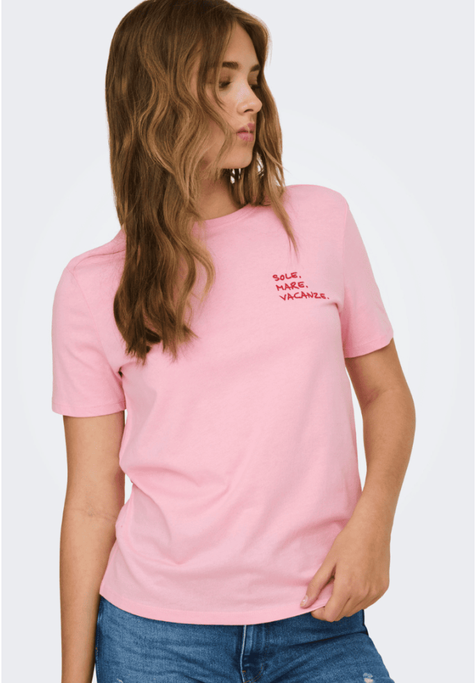 CAMISETA MIRA LIFE | ONLY