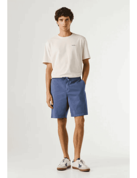 PANTALON CORTO PULL ON POPLIN | PEPE JEANS